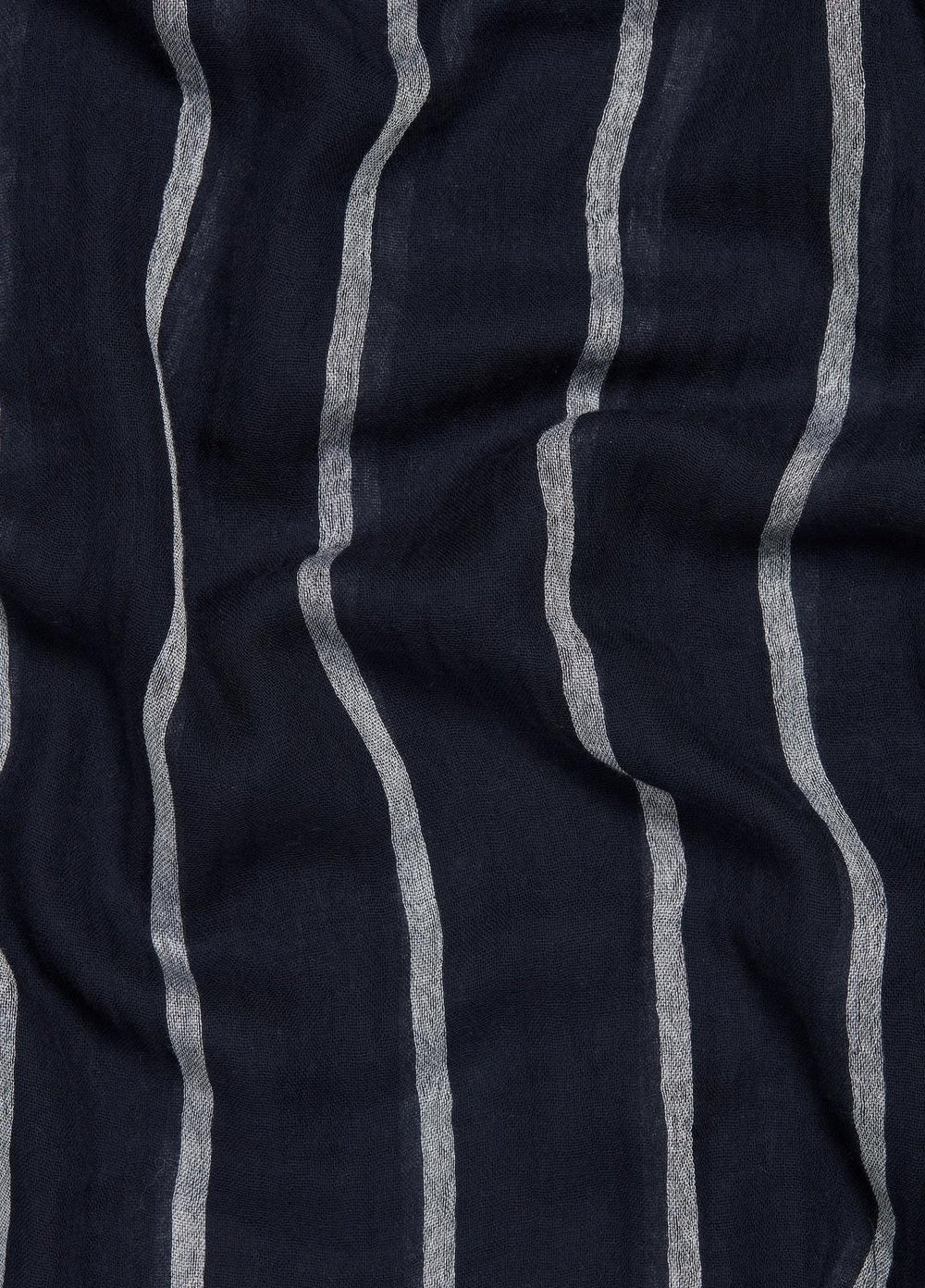 Cotton Gauze Awning Stripe Scarf in Scarves & Hats - COASTAL BLUE/OPTIC WHITE | VINCE Women
