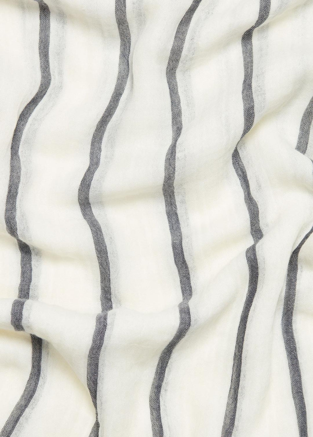 Cotton Gauze Awning Stripe Scarf in Scarves & Hats - PAPYRUS/COASTAL BLUE | VINCE Women
