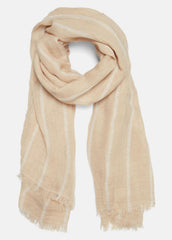 Cotton Gauze Awning Stripe Scarf in Scarves & Hats - HAYSEED/PAPYRUS | VINCE Women