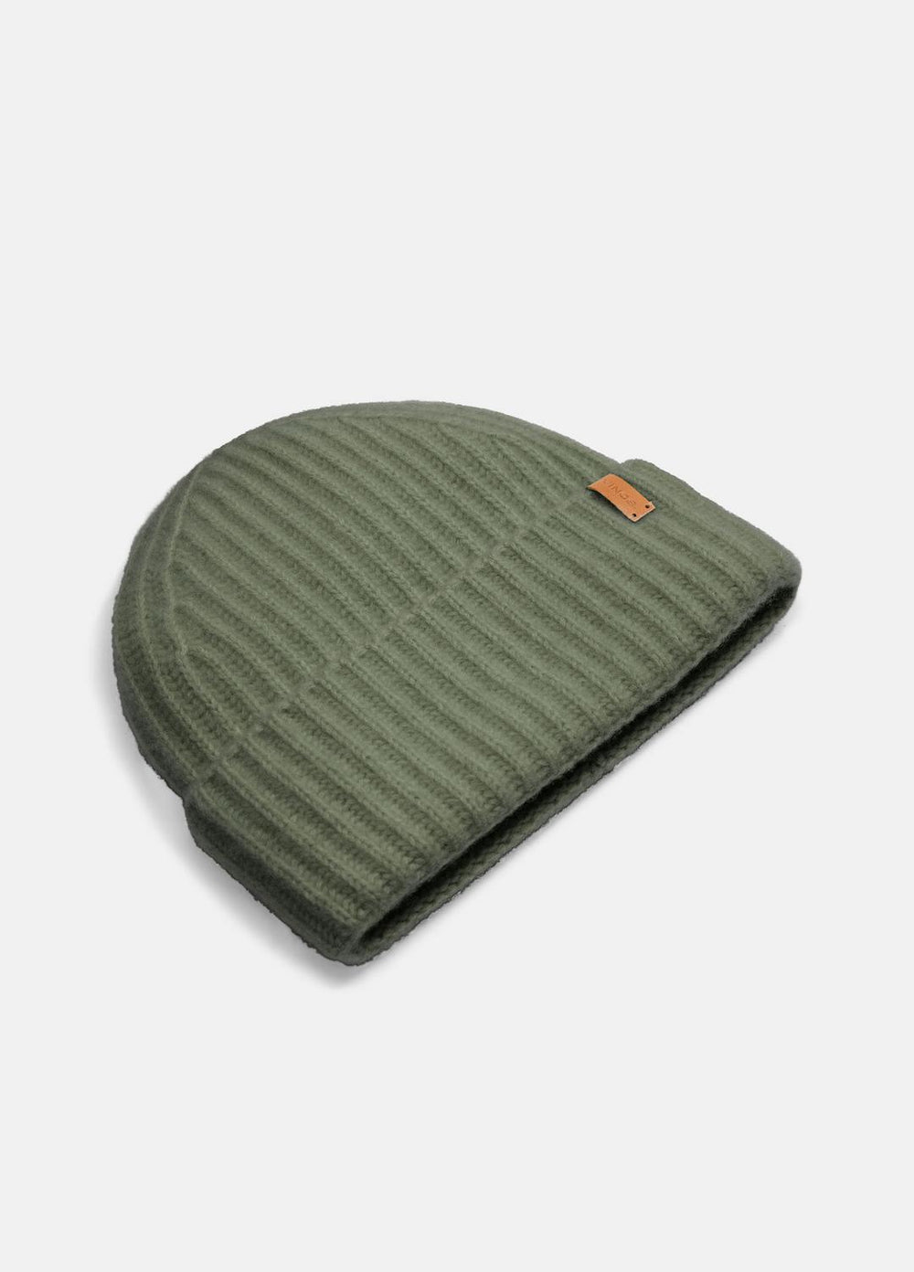 Plush Cashmere Chunky-Knit Beanie in Scarves & Hats - DEEP PATINA | VINCE Women