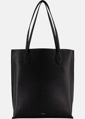 Athene Nappa Leather Tote in Handbags - BLACK | VINCE Women