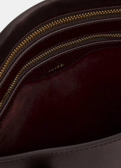 Athene Nappa Leather Tote in Handbags - CACAO | VINCE Women