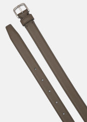 Women’s 20mm Stitched Leather Belt in Belts - HAZEL VINE | VINCE Women