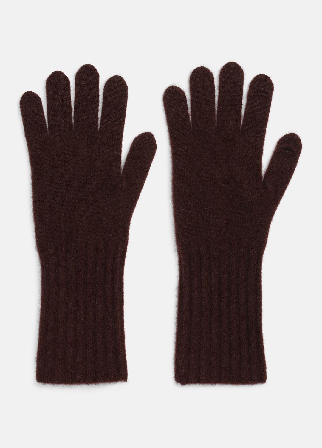 Plush Cashmere Gloves in Gloves - FIG | VINCE Women