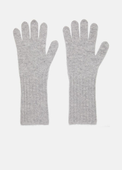 Plush Cashmere Gloves in Gloves - GREY | VINCE Women