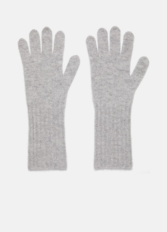 Plush Cashmere Gloves in Gloves - GREY | VINCE Women