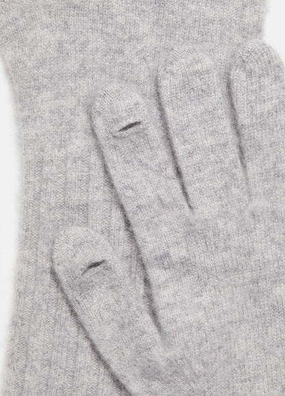 Plush Cashmere Gloves in Gloves - GREY | VINCE Women