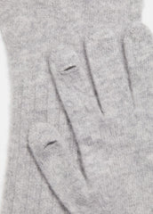 Plush Cashmere Gloves in Gloves - GREY | VINCE Women
