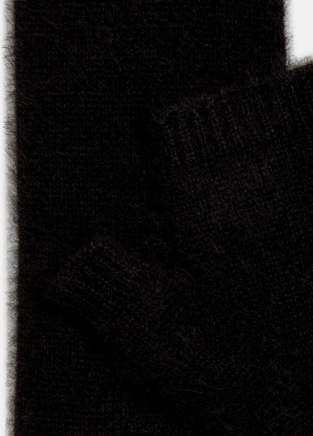 Brushed Cashmere Arm Warmers in Gloves - BLACK | VINCE Women