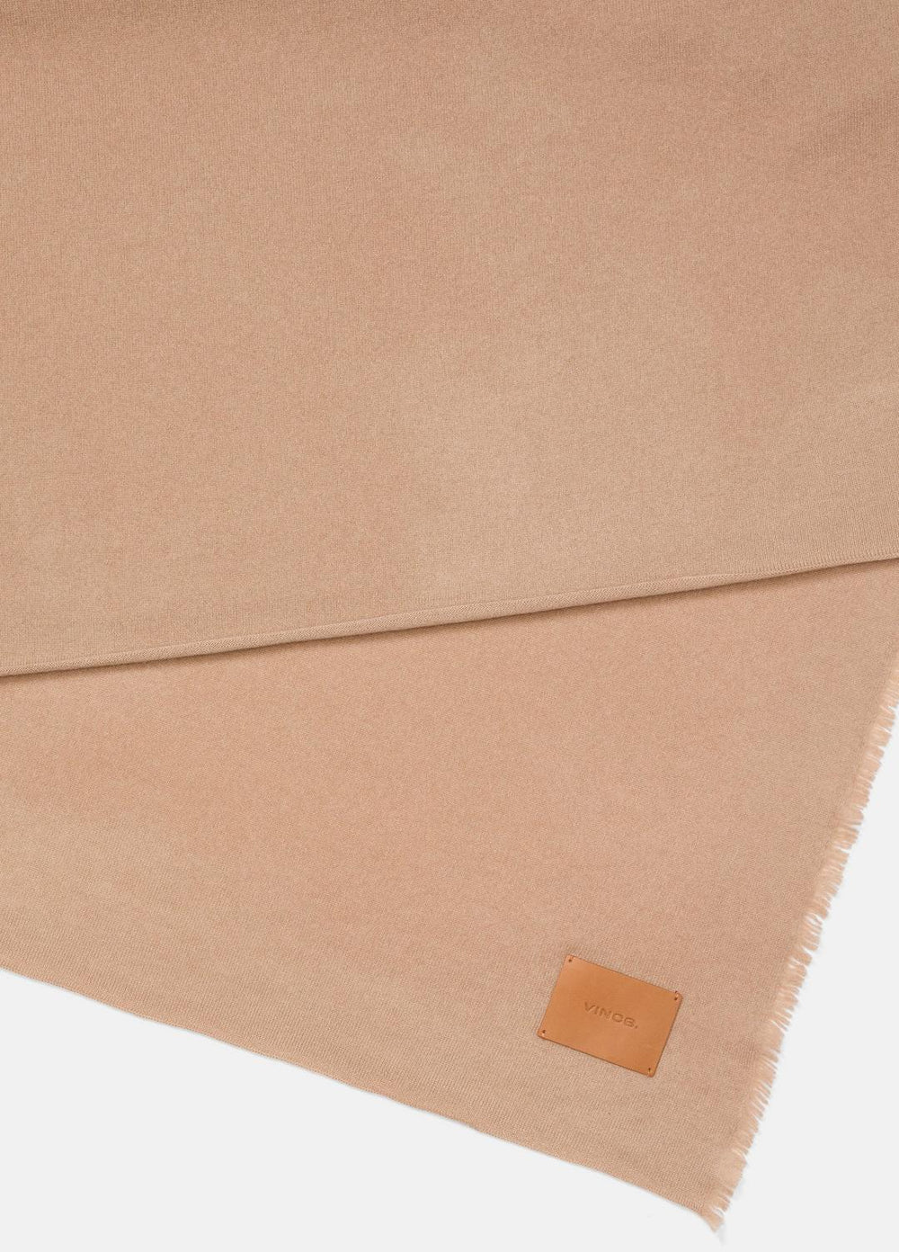 Cashmere Reverse Jersey Throw in Pillows & Blankets - CAMEL | VINCE Women