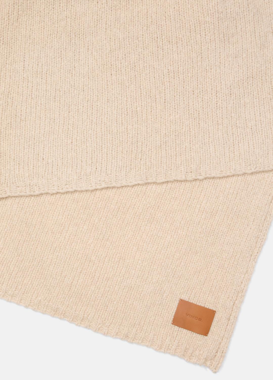 Cashmere-Silk Jersey Throw in Pillows & Blankets - LACE | VINCE Women
