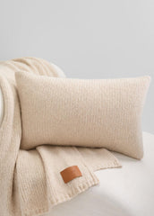 Cashmere-Silk Jersey Rectangle Pillow in Pillows & Blankets - LACE | VINCE Women