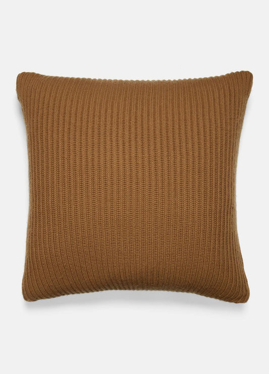 Wool and Cashmere Cardigan-Stitch Pillow in Pillows & Blankets - MINK | VINCE Women