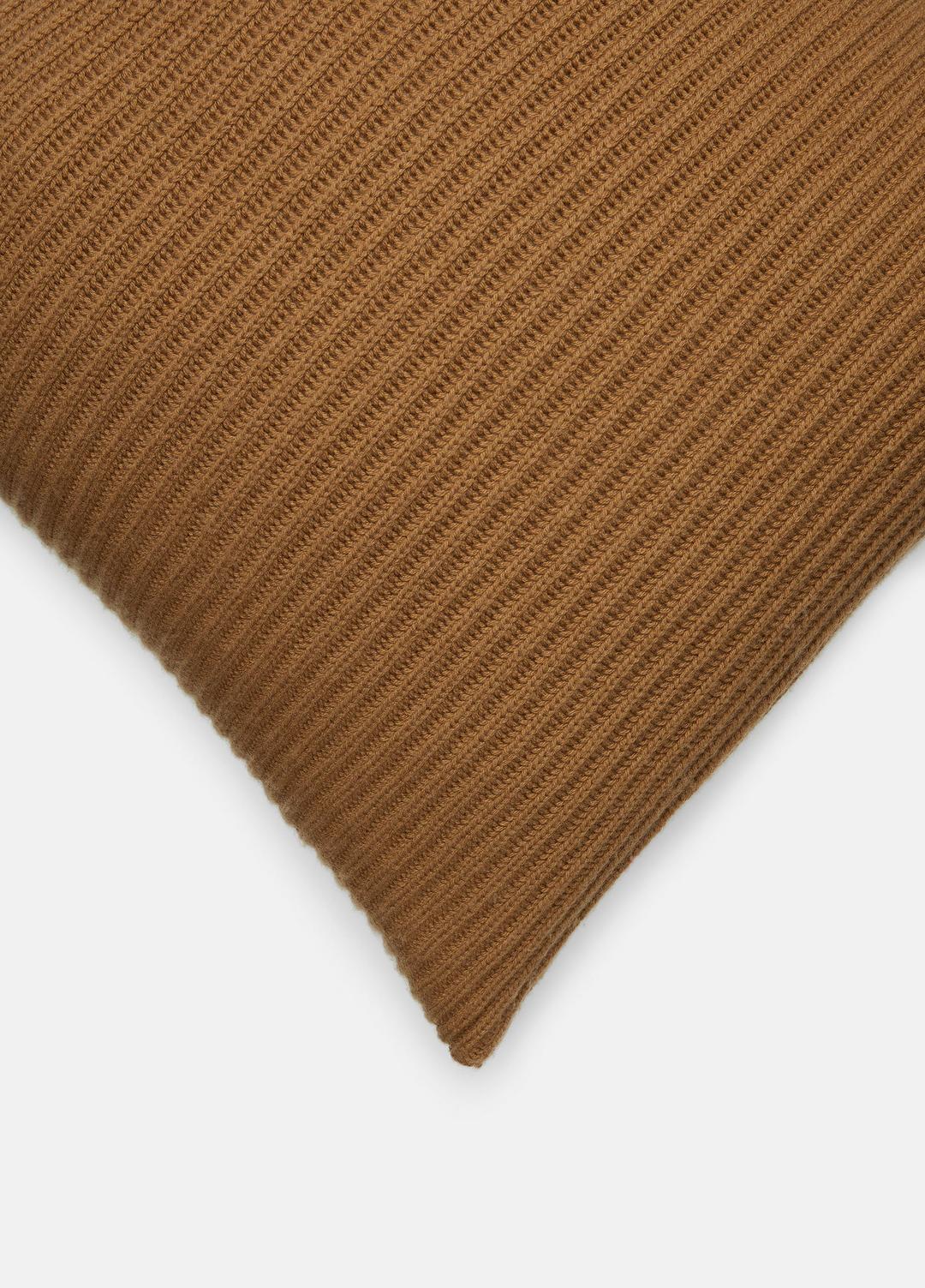 Wool and Cashmere Cardigan-Stitch Pillow in Pillows & Blankets - MINK | VINCE Women