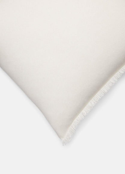 Cashmere Reverse Jersey Pillow in Pillows & Blankets - BLANC | VINCE Women
