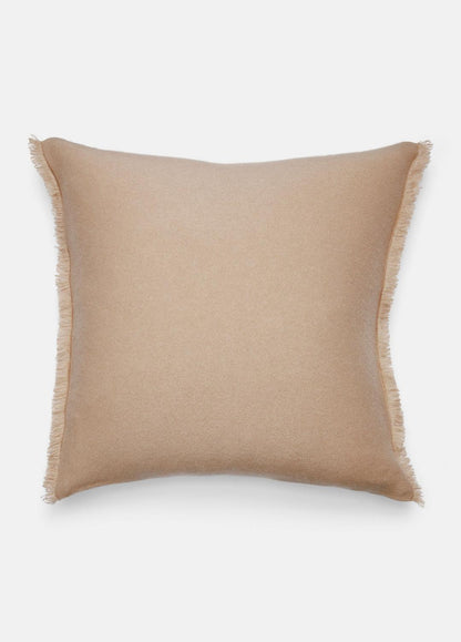 Cashmere Reverse Jersey Pillow in Pillows & Blankets - CAMEL | VINCE Women