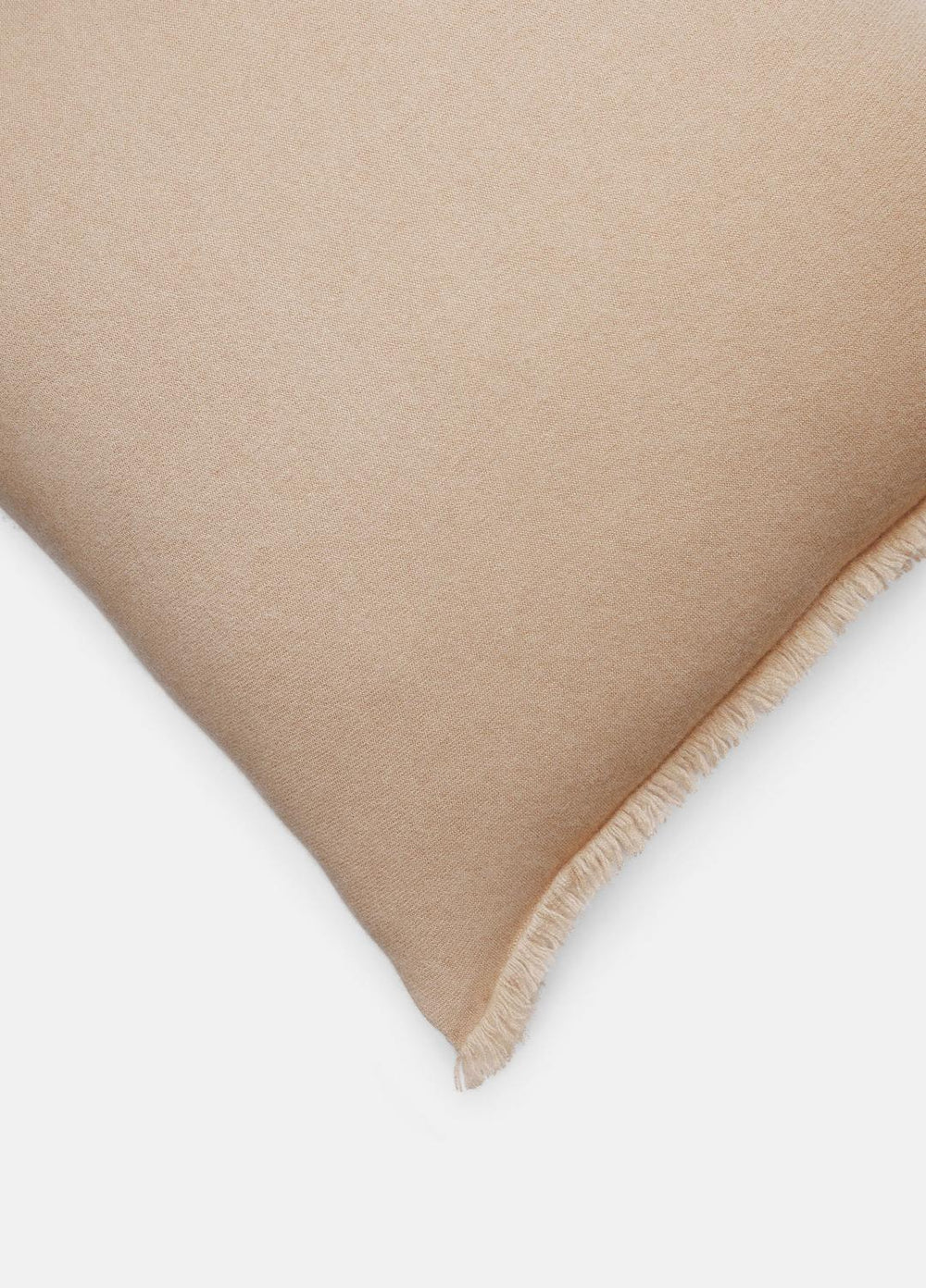 Cashmere Reverse Jersey Pillow in Pillows & Blankets - CAMEL | VINCE Women