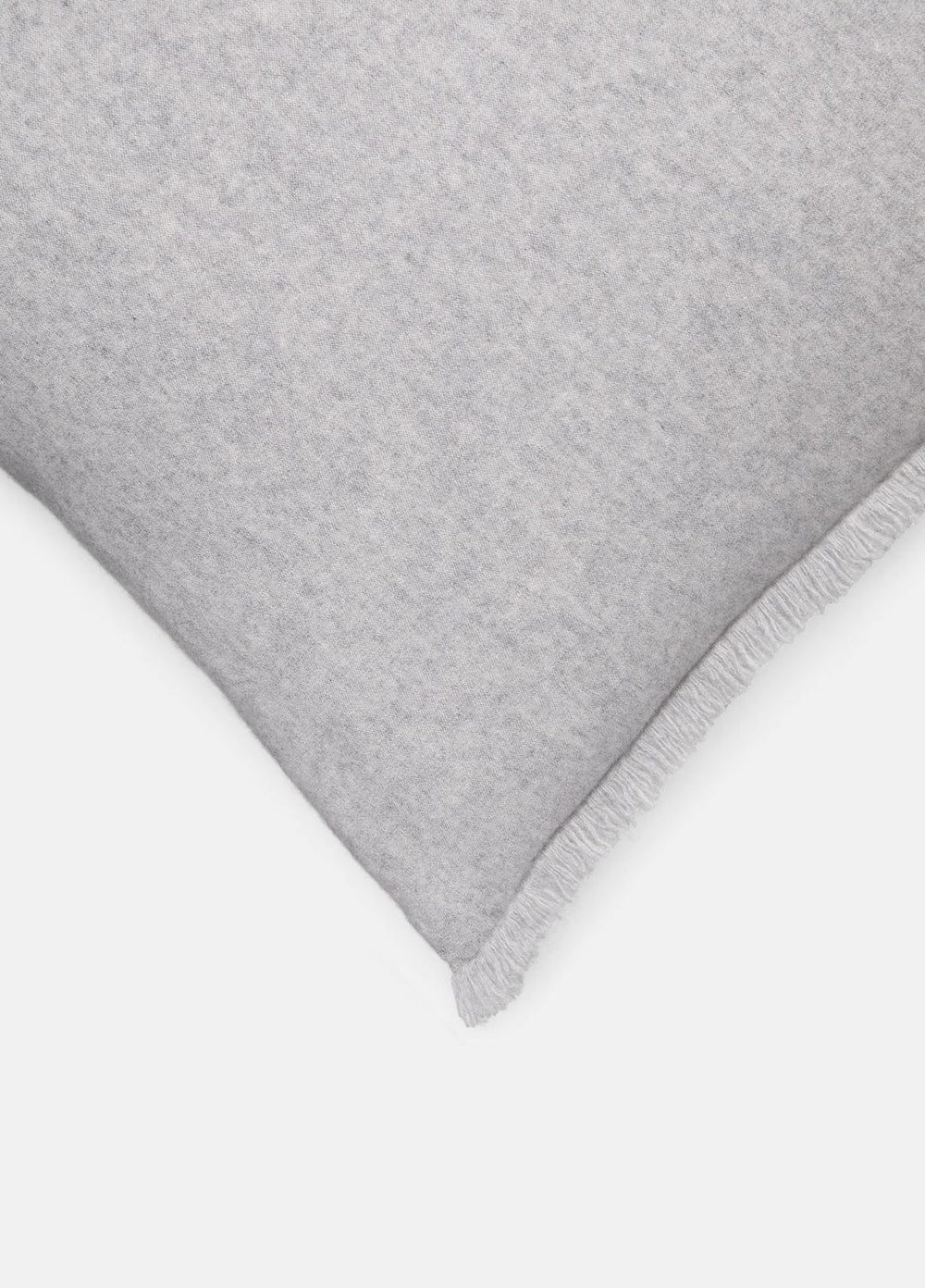 Cashmere Reverse Jersey Pillow in Pillows & Blankets - HEATHER GREY | VINCE Women