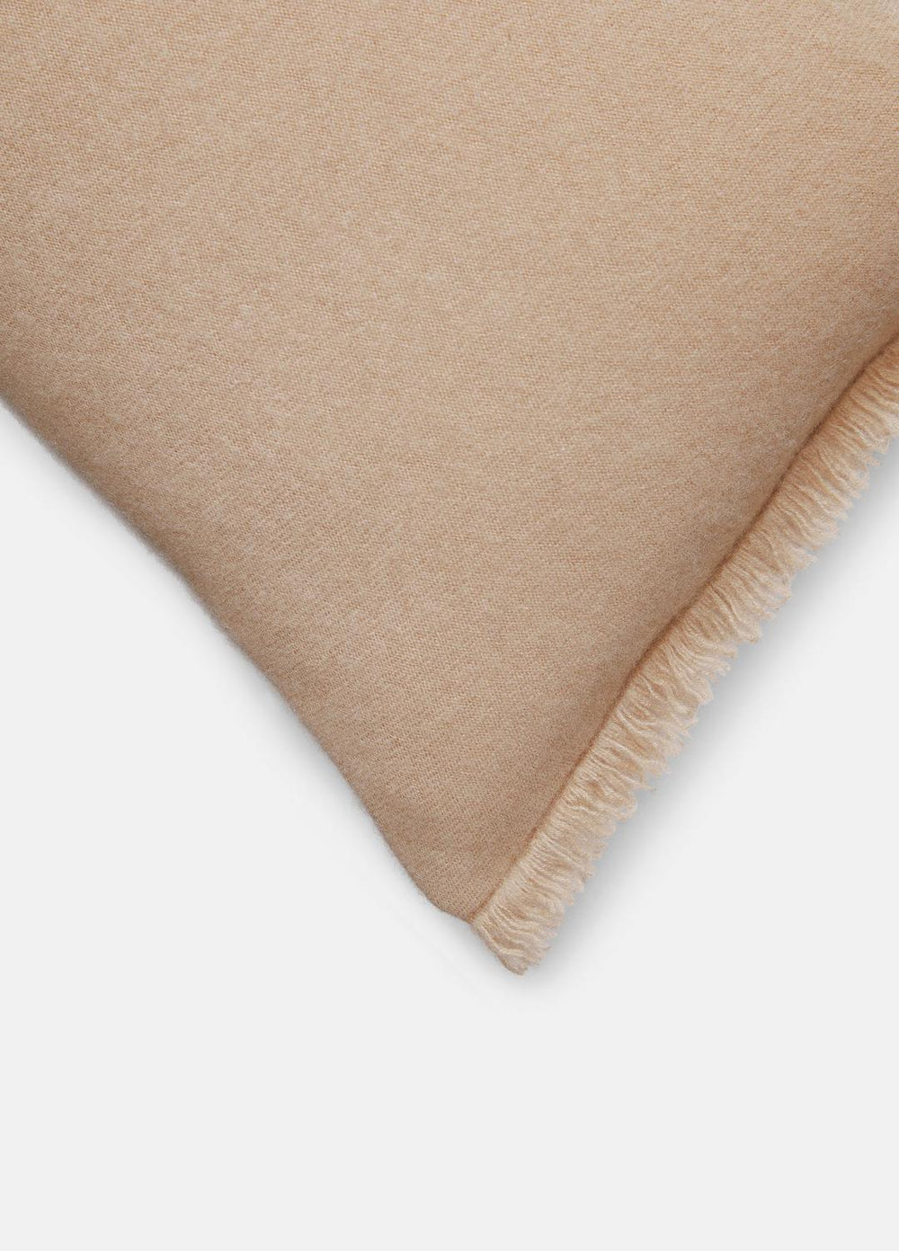 Cashmere Reverse Jersey Rectangle Pillow in Pillows & Blankets - CAMEL | VINCE Women