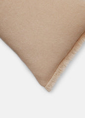 Cashmere Reverse Jersey Rectangle Pillow in Pillows & Blankets - CAMEL | VINCE Women