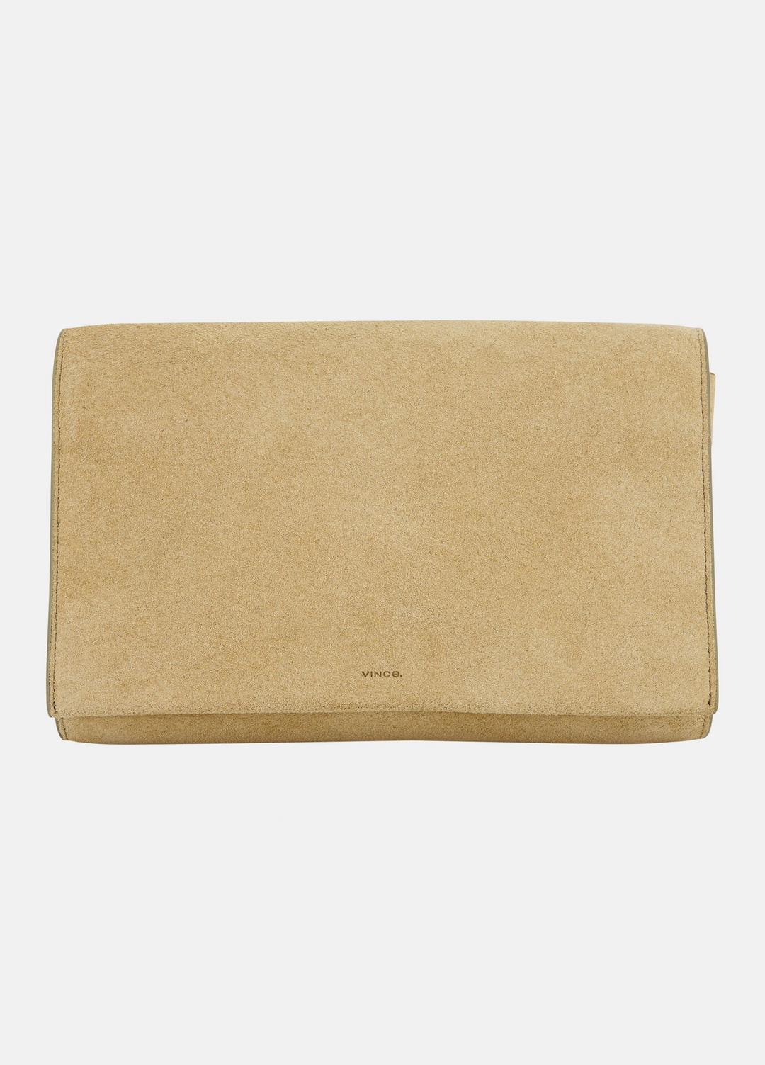Suede Crossbody Wallet in Leather & Suede - SANDTRAIL | VINCE Women