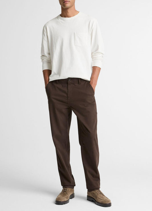 Owen Athletic Stretch-Cotton Utility Pant in Trousers - MISSION | VINCE Men