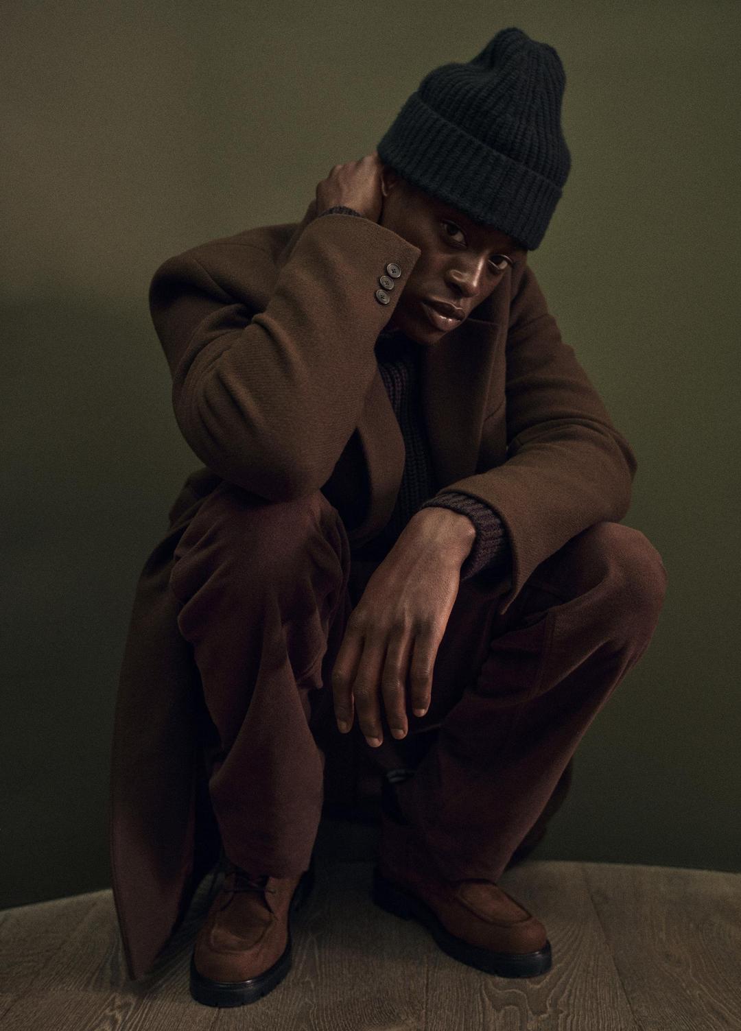 Splittable Wool-Cashmere Single-Breasted Topcoat in Coats - MISSION | VINCE Men