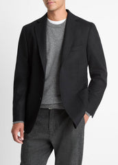 Cashmere Relaxed Sport Coat in Blazers - BLACK | VINCE Men