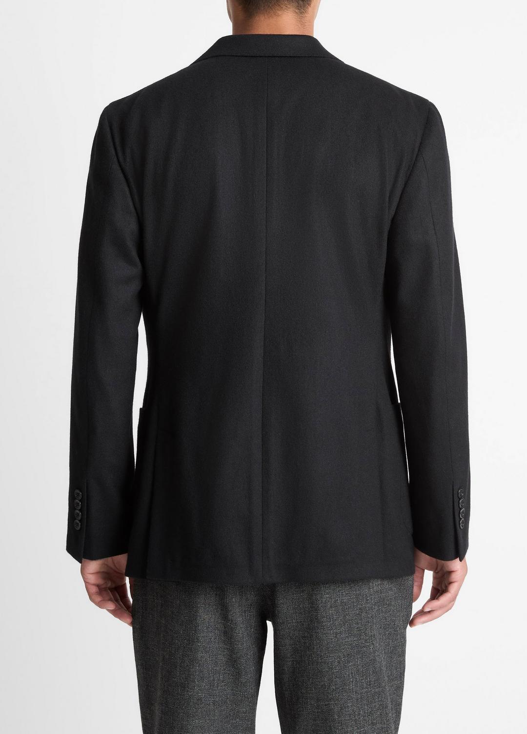 Cashmere Relaxed Sport Coat in Blazers - BLACK | VINCE Men