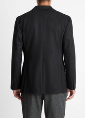 Cashmere Relaxed Sport Coat in Blazers - BLACK | VINCE Men