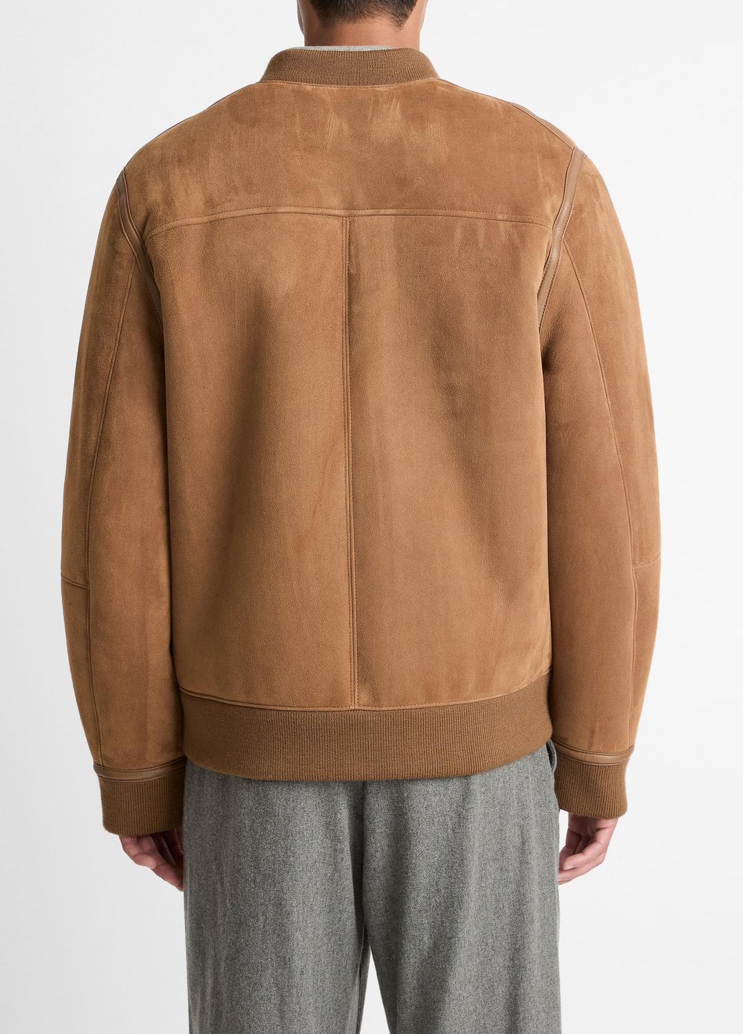 Shearling Bomber Jacket in Jackets - HIGHLAND | VINCE Men