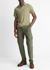 Owen Athletic Stretch-Cotton Pant in Trousers - SYCAMORE | VINCE Men