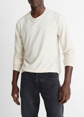 Triblend Jersey Long-Sleeve T-Shirt in Long Sleeve - BONE | VINCE Men