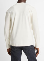 Triblend Jersey Long-Sleeve T-Shirt in Long Sleeve - BONE | VINCE Men