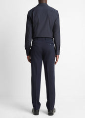 Stretch-Wool Classic Pant in Trousers - COASTAL BLUE | VINCE Men
