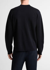 Italian Merino Wool Milano Polo Sweater in Sweaters - COASTAL BLUE | VINCE Men