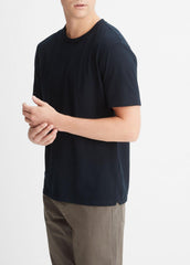 Garment Dye Cotton T-Shirt in T-Shirts & Polos - WASHED COASTAL | VINCE Men