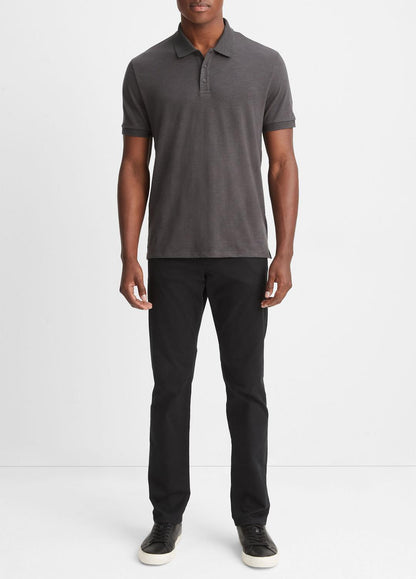 Classic Slub Polo Shirt in Henleys & Polos - SPHERE | VINCE Men