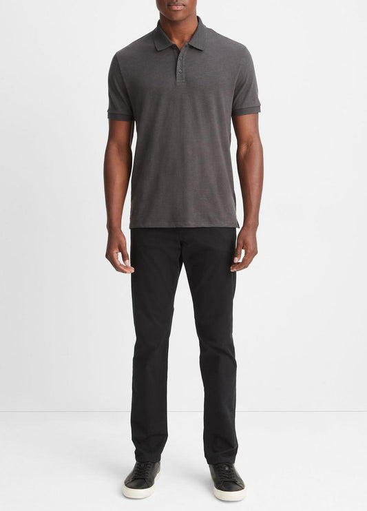 Classic Slub Polo Shirt in Henleys & Polos - SPHERE | VINCE Men