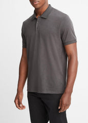 Classic Slub Polo Shirt in Henleys & Polos - SPHERE | VINCE Men