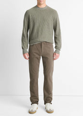 Dylan Slim 5-Pocket Peached Stretch-Cotton Pant in Trousers - FROG | VINCE Men