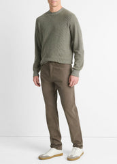 Dylan Slim 5-Pocket Peached Stretch-Cotton Pant in Trousers - FROG | VINCE Men