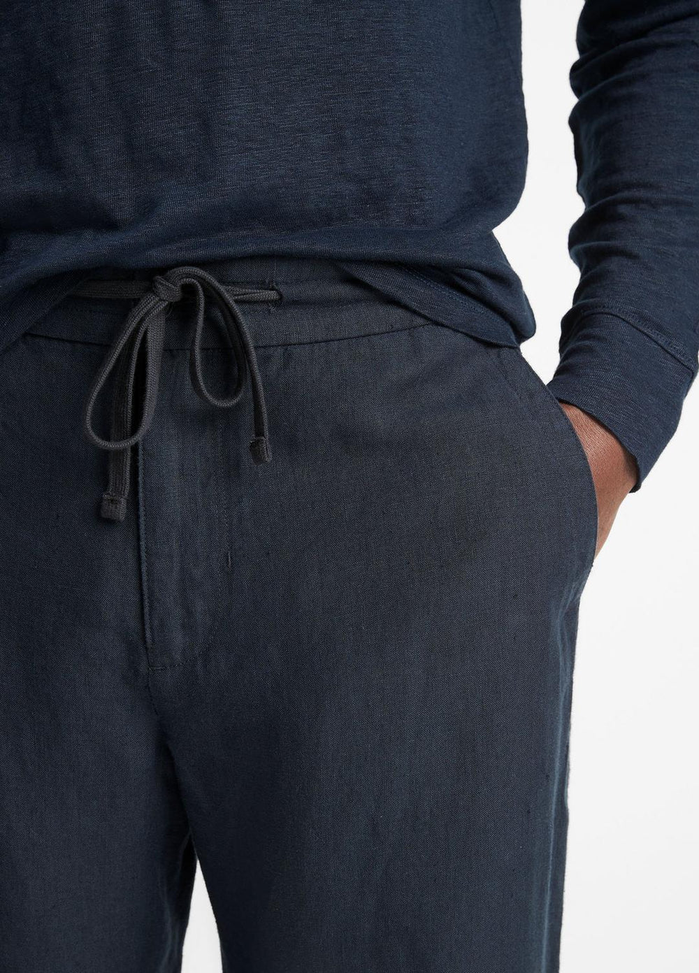 Lightweight Hemp Pant in Trousers - COASTAL BLUE | VINCE Men