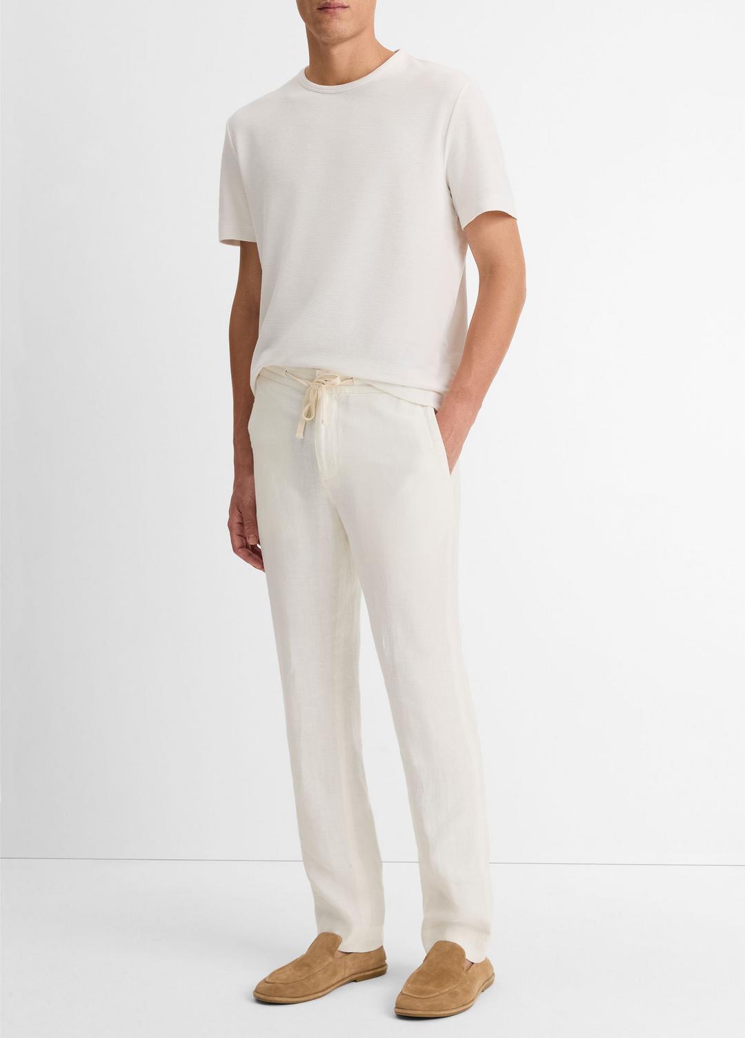 Lightweight Hemp Pant in Trousers - BONE | VINCE Men