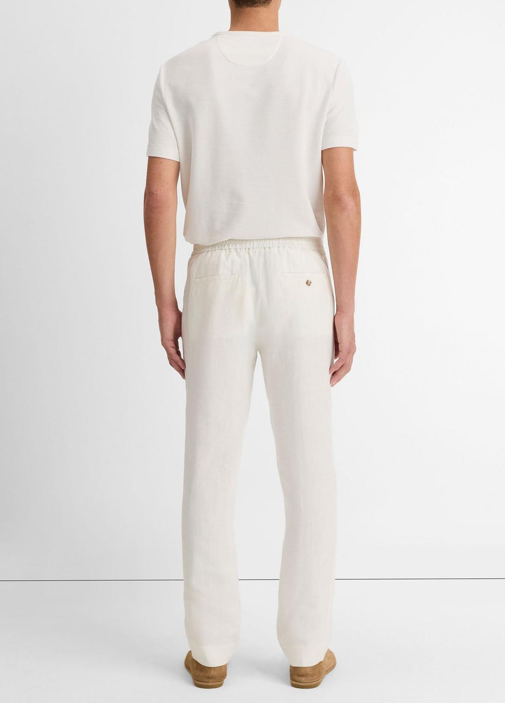 Lightweight Hemp Pant in Trousers - BONE | VINCE Men