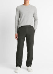 Owen Athletic Wool Suiting Pant in Trousers - BLACK | VINCE Men