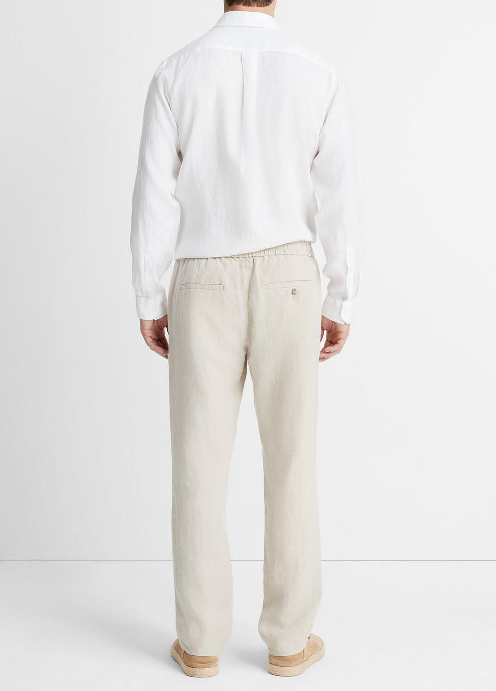 Lightweight Hemp Pant in Trousers - PUMICE ROCK | VINCE Men