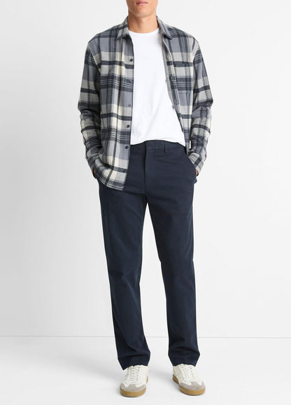 Owen Athletic Stretch-Cotton Pant in Trousers - COASTAL BLUE | VINCE Men