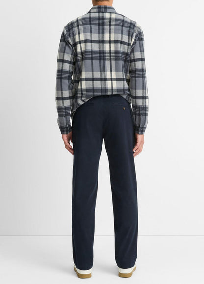 Owen Athletic Stretch-Cotton Pant in Trousers - COASTAL BLUE | VINCE Men