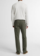 Dylan Slim 5-Pocket Cotton Sateen Pant in Trousers - SYCAMORE | VINCE Men